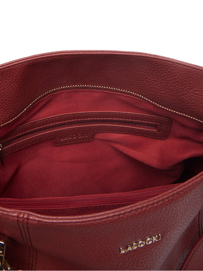 Lasocki Handtasche Lasocki CEO-LSK-L-005-10 Dunkelrot