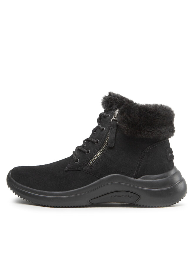 Skechers Botki Skechers On-The-Go Midtown 144267/BBK Czarny