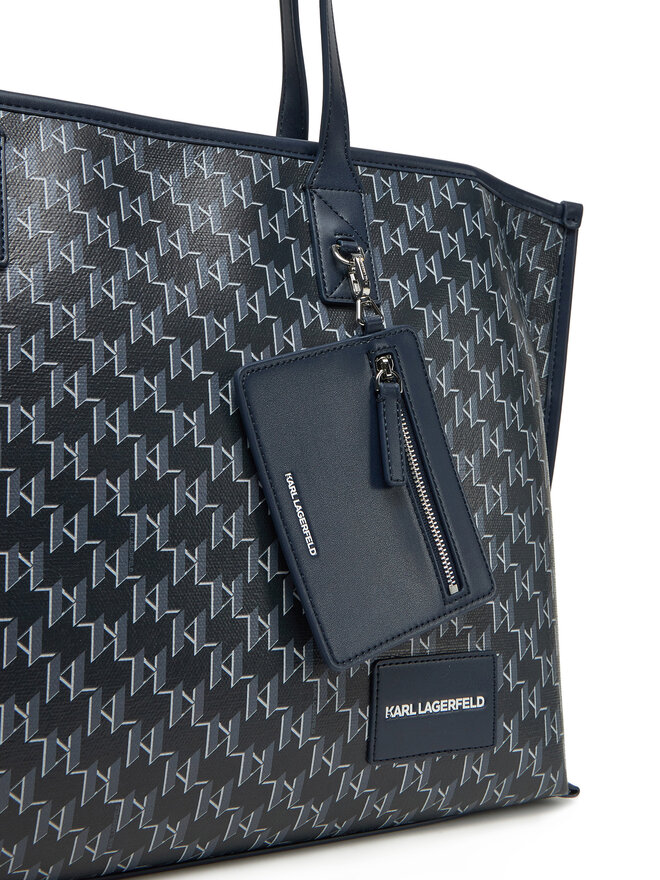 KARL LAGERFELD Kabelka KARL LAGERFELD A1W30183 Tmavomodrá