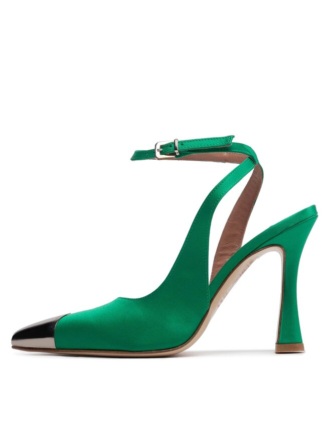 PINKO Sandale PINKO Liquirizia Slingback AL 22-23 BLKS1 1H213B A075 Verde