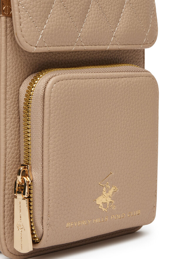 Beverly Hills Polo Club Torebka Beverly Hills Polo Club BHPC-L-007-07 Beżowy