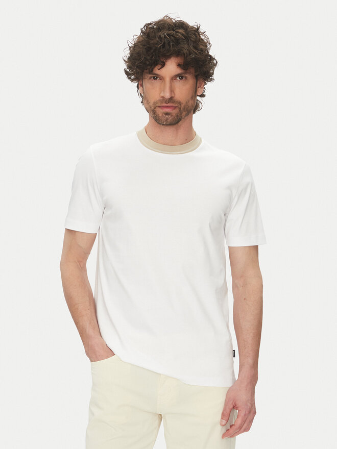BOSS BOSS Футболка H-Tessler 199 50531793 Білий Slim Fit