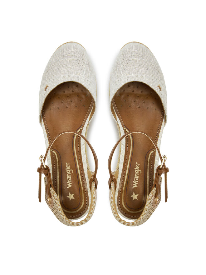Wrangler Espadryle Wrangler Bela Women Semi Wedge 20241055 Szary