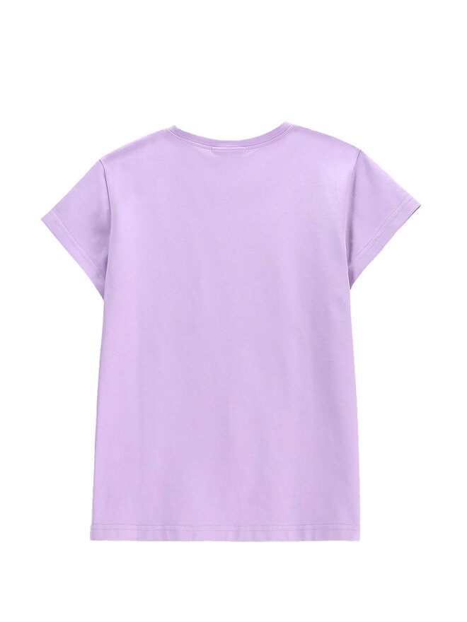 Coccodrillo Coccodrillo Camiseta WC5143201VGD Violeta Regular Fit