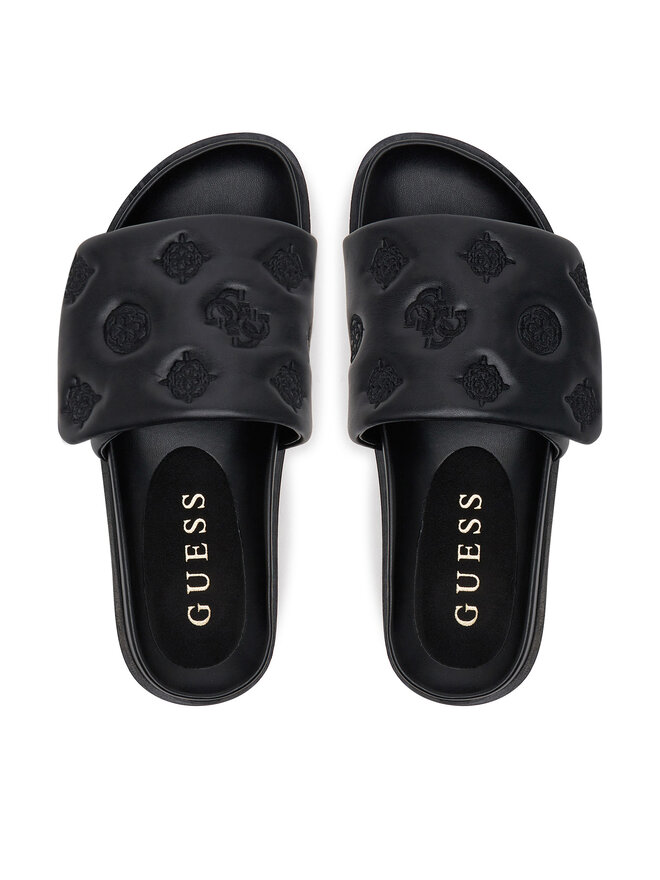 Guess Klapki Guess FLJFA2ELE19 Czarny