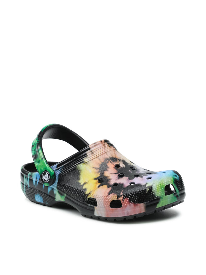 Crocs classic tie dye graphic clog discount