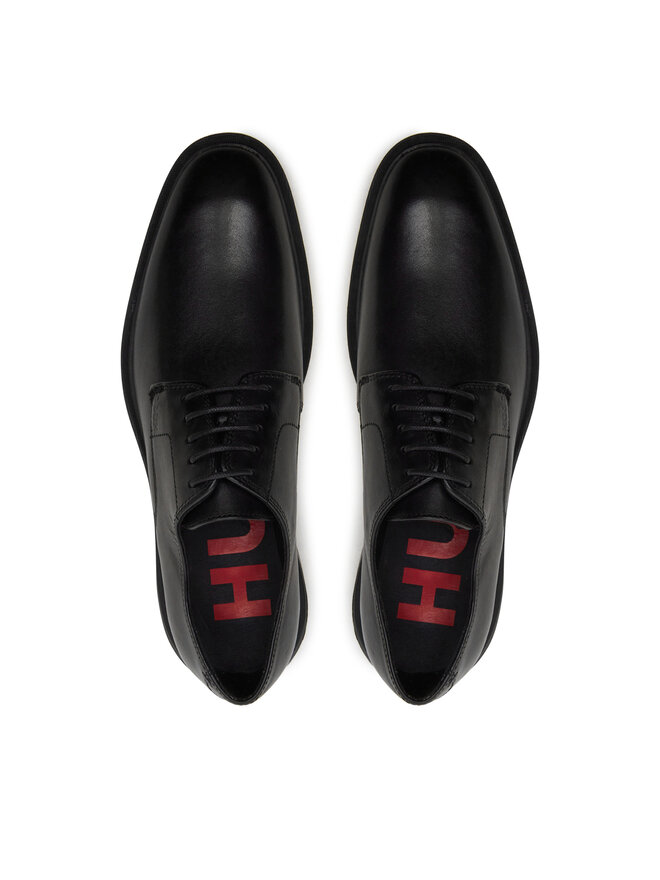 HUGO Κλειστά παπούτσια Hugo Gryff Derb Lt 50529049 Μαύρο