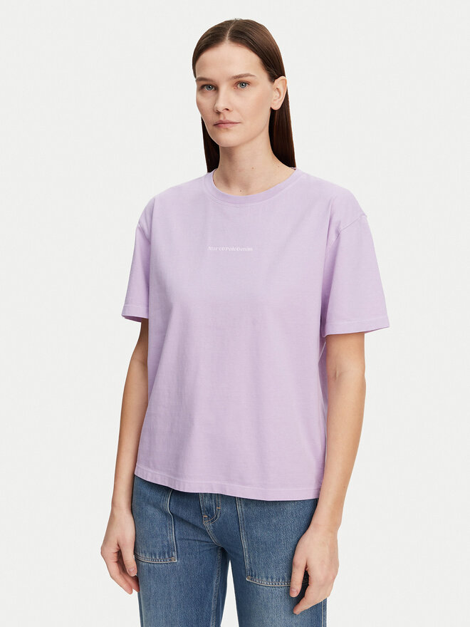 Marc O'Polo Denim Marc O'Polo Denim Camiseta 500 0005 950 Violeta Relaxed Fit