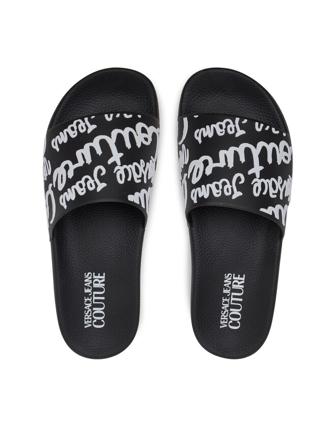 Versace Jeans Couture Klapki Versace Jeans Couture 78VA3SQ1 Czarny