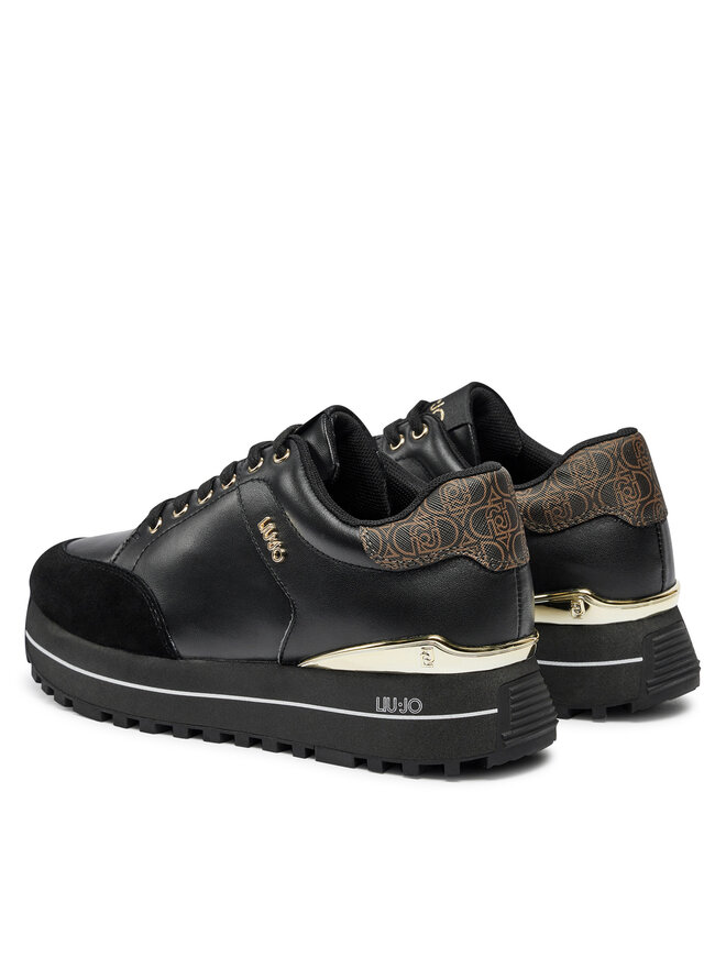 Liu Jo Сникърси Liu Jo Maxi Wonder 84 BF4095 PX545 Черен