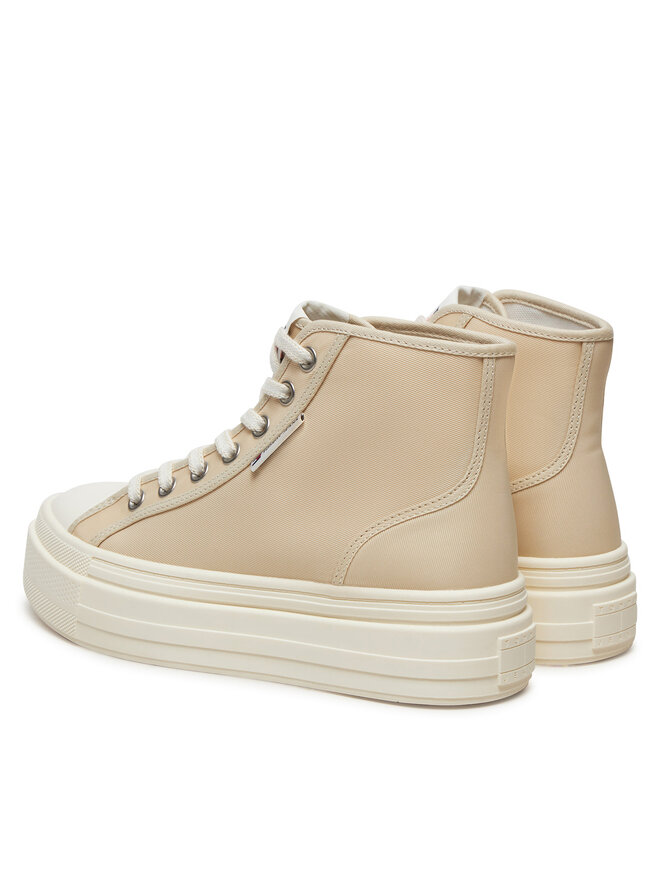 Tommy Jeans Trampki Tommy Jeans Foxing EN0EN02704 Beżowy