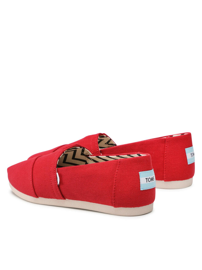 Toms Туфлі Toms Alpargata 10017665 Червоний