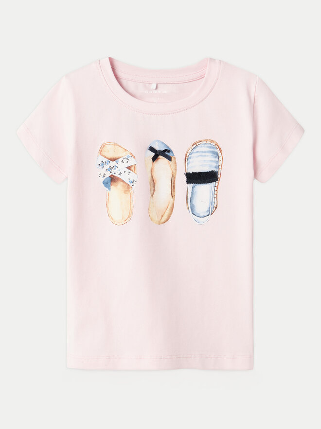 NAME IT NAME IT Camiseta Dessy 13241017 Rosa Standard Fit