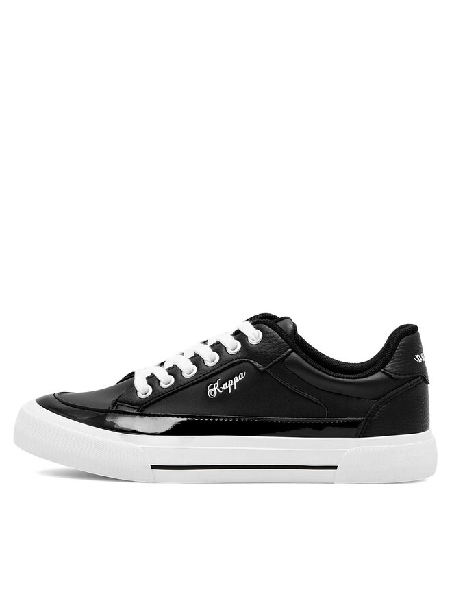 Kappa Πάνινα παπούτσια Kappa Logo Mia Kid 381P8FW-A2P Μαύρο