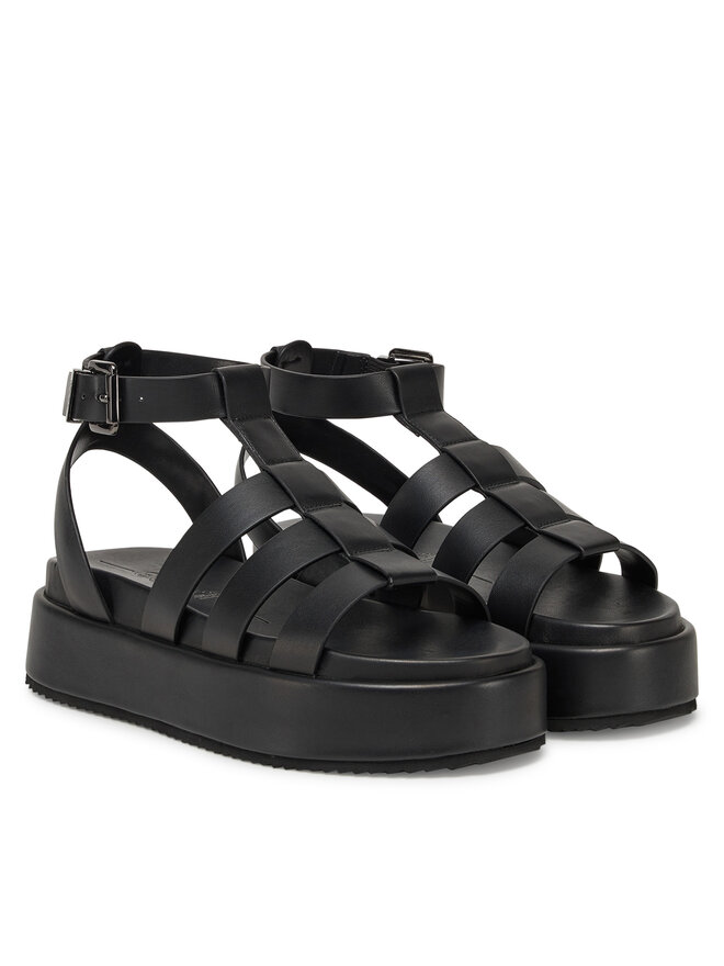 Buffalo Sandale Buffalo Noa Greek 1602209 Negru