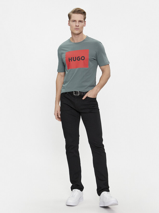 HUGO HUGO Camiseta Dulive222 50467952 Verde Regular Fit