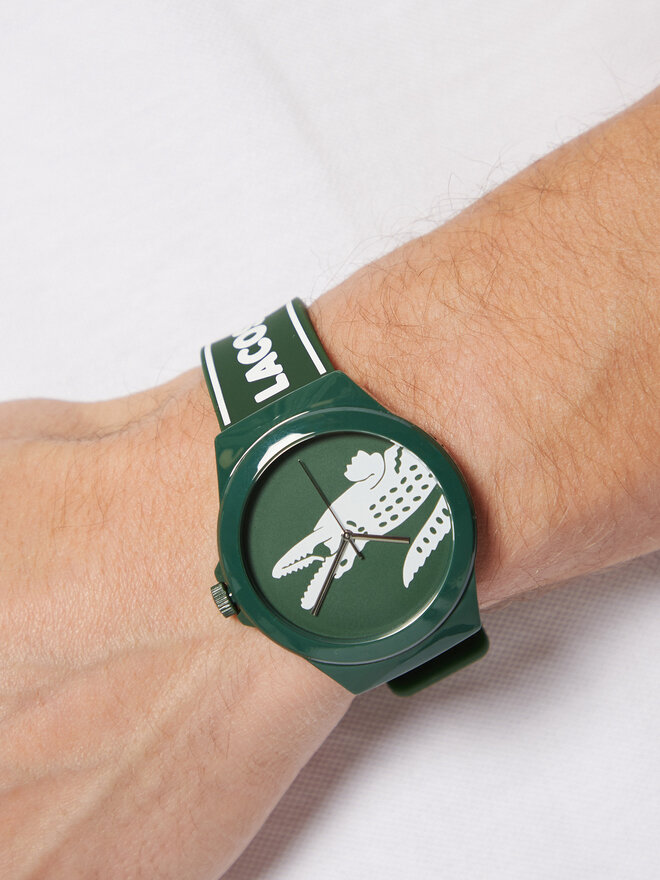 Lacoste Zegarek Lacoste Neocroc  2011309 Zielony