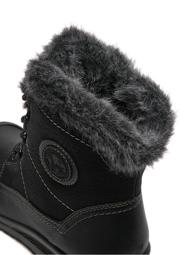 Rieker Schnürschuhe Rieker CEO-L7706-00 Schwarz