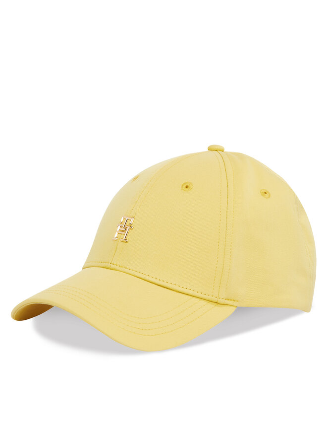 Tommy Hilfiger Cappellino Tommy Hilfiger Elevated Chic Cap AW0AW17128 Giallo