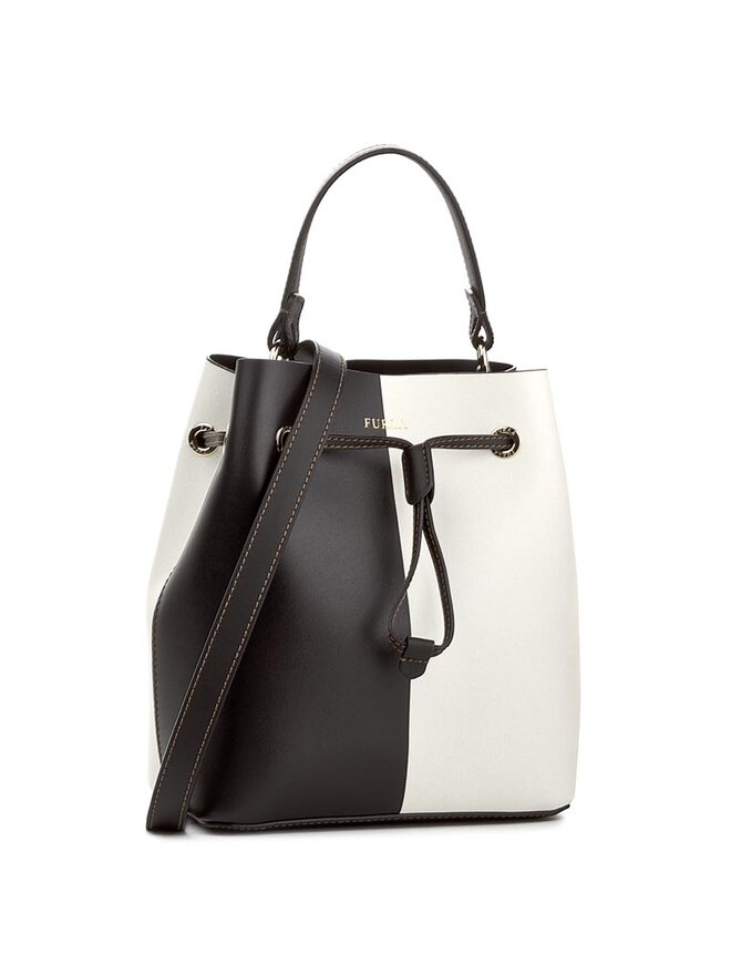 Furla Handtasche Furla Stacy 885884 B BKZ1 FRF Schwarz
