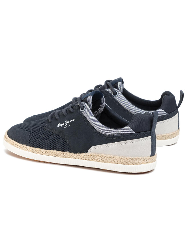 Pepe Jeans Еспадрильї Pepe Jeans Maui Sport Knit PMS10284 Cиній