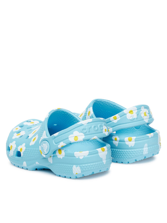 Crocs Шльопанці Crocs Classic Daisy Clog T 211264 Голубий