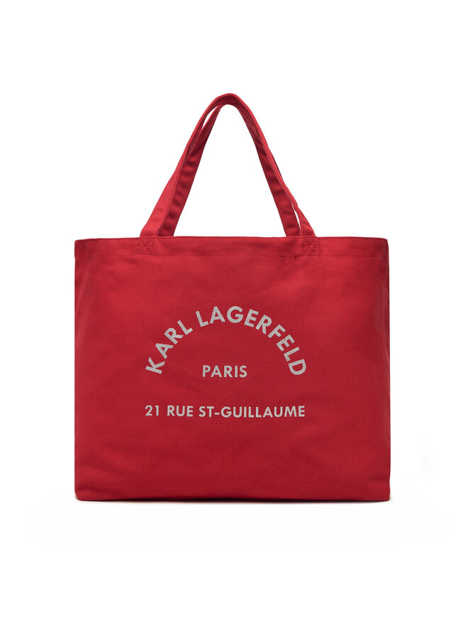 KARL LAGERFELD Torebka KARL LAGERFELD A1W50006 Czerwony