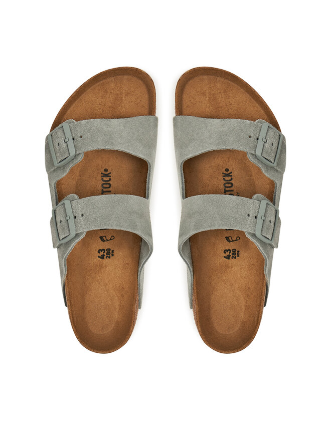 Birkenstock Ciabatte Birkenstock Arizona zamsz 1029146 Verde