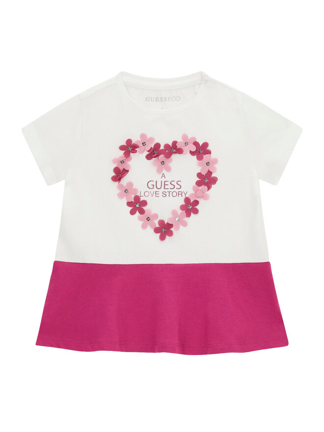 Guess Guess T-Shirt K6GI20 K6YW4 Weiß Regular Fit