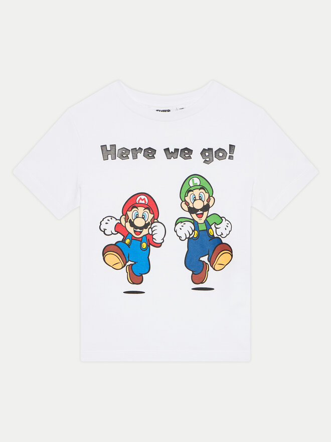 OVS OVS T-Shirt 2091564 Weiß Regular Fit