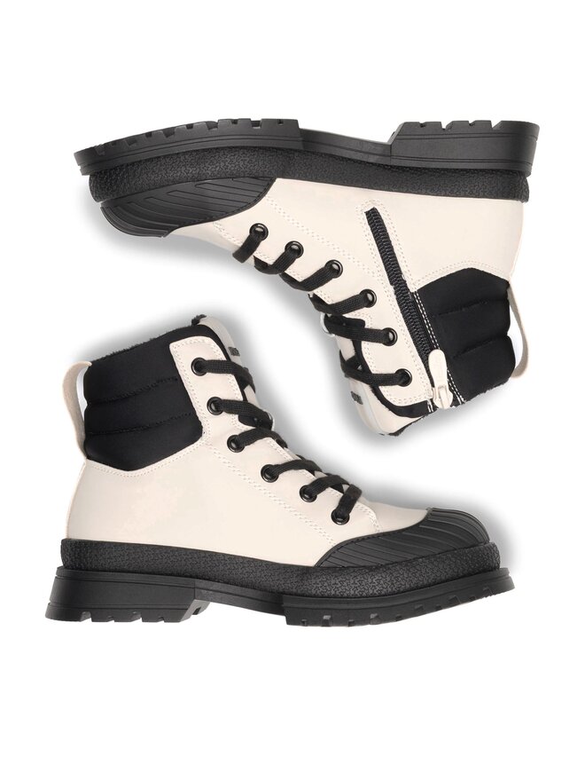 DeeZee Botines planos DeeZee CS6032-04 Beis