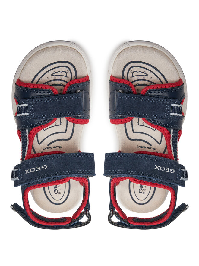 Geox Sandály Geox J Sandal Alben Boy J35AVA 01520 C0735 S Tmavomodrá