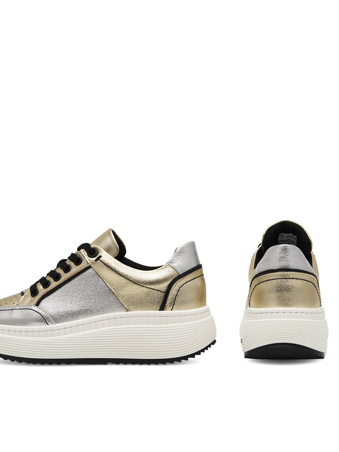 Eva Minge Sneakers Eva Minge VANESSA-0481 Argintiu