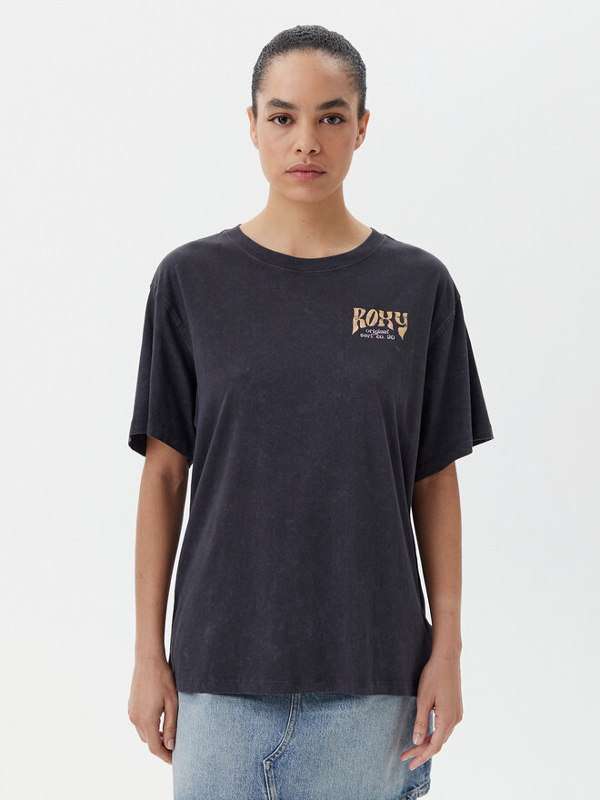 Roxy Roxy Marškinėliai ERJZT05905 Pilka Oversize