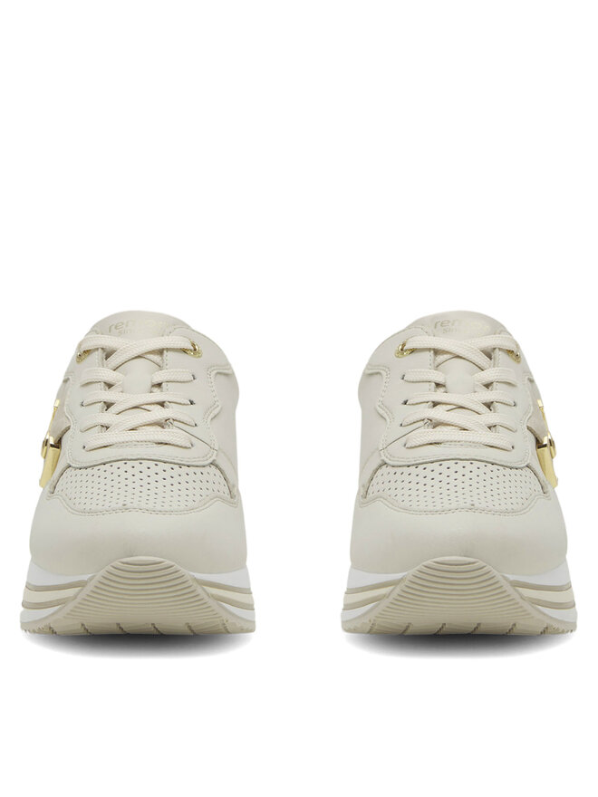Remonte Sneakersy Remonte D1322-60 Écru