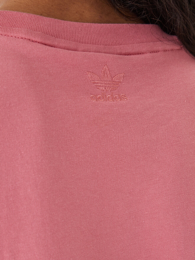 adidas adidas T-Shirt adicolor 3D Trefoil GN6702 Rosa Loose Fit