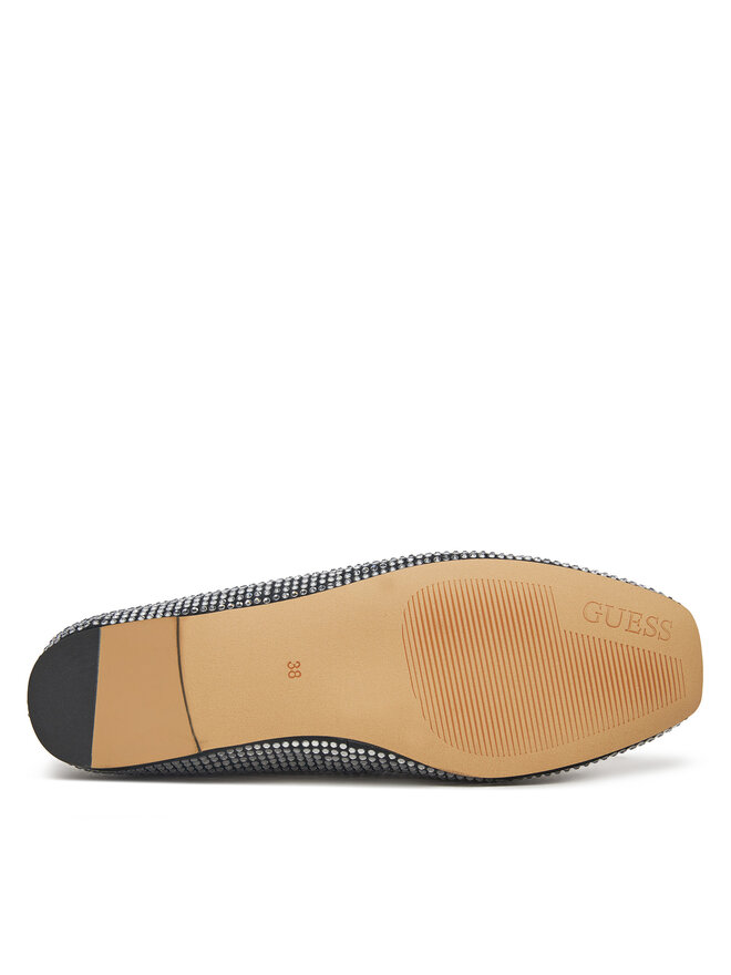 Guess Μπαλαρίνες Guess FLPLVS SAT02 Μαύρο