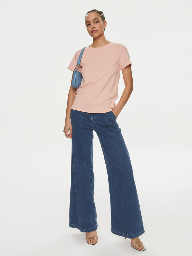 Weekend Max Mara Weekend Max Mara Camiseta Multif 2415971042 Rosa Regular Fit
