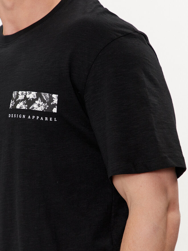 Jack&Jones Jack&Jones Marškinėliai Guru 12249187 Juoda Relaxed Fit