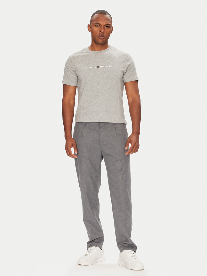 Tommy Hilfiger Tommy Hilfiger Camiseta UM0UM03525 Gris Regular Fit