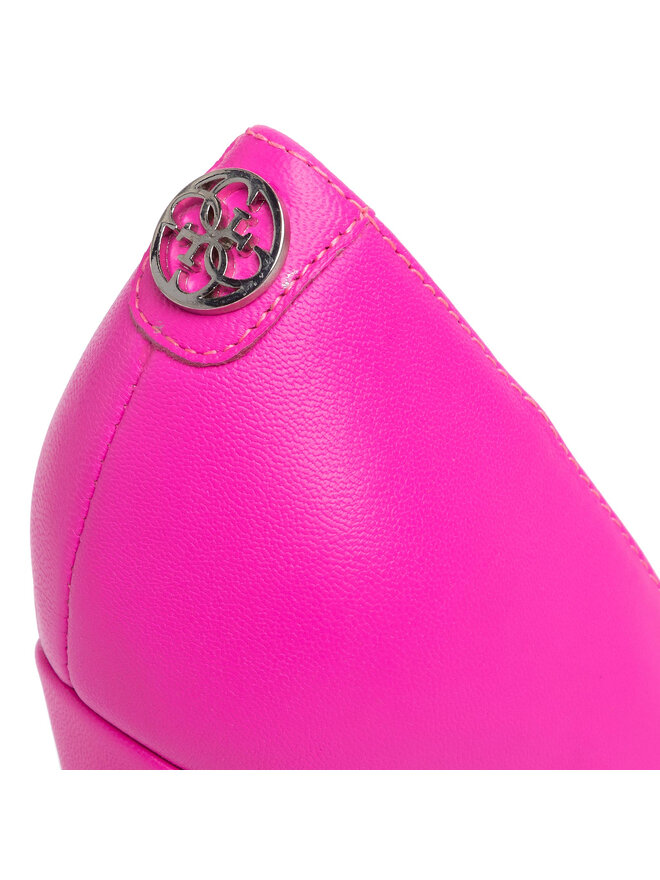 Guess Туфлі на шпильці Guess Crew5 FL6CR5 LEA08 Рожевий