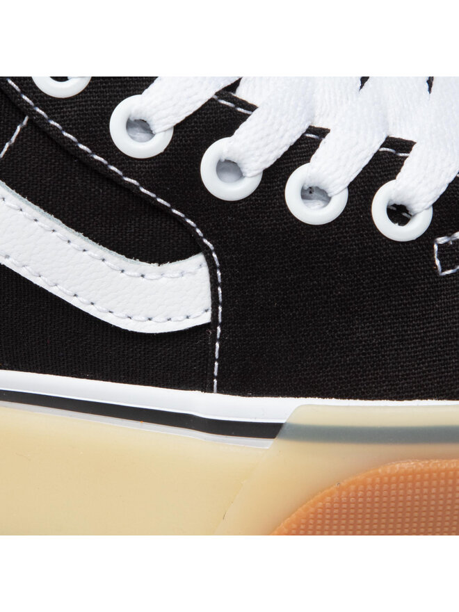chaussures checkerboard sk8 hi stacked