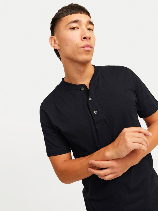 Jack&Jones Jack&Jones T-Shirt Jprblunixs 12257965 Μαύρο Slim Fit