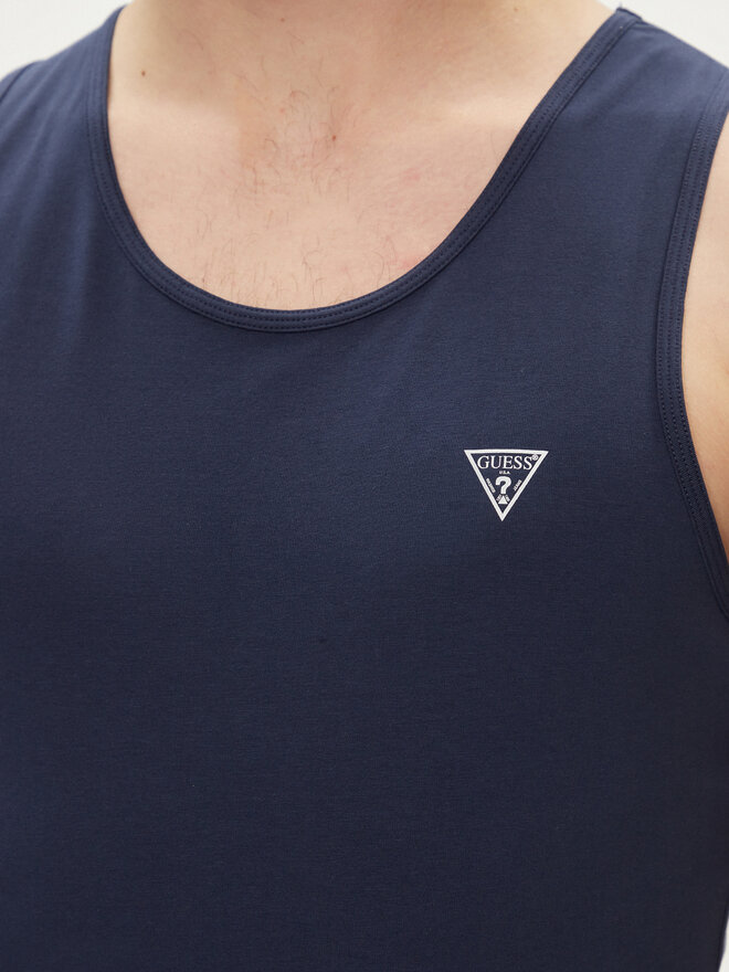 Guess Guess Tank-Top U97M02 KCD31 Dunkelblau Regular Fit