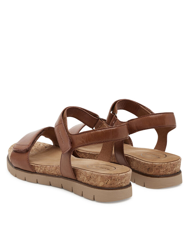 Tamaris Sandały Tamaris 8-88710-42 Brązowy