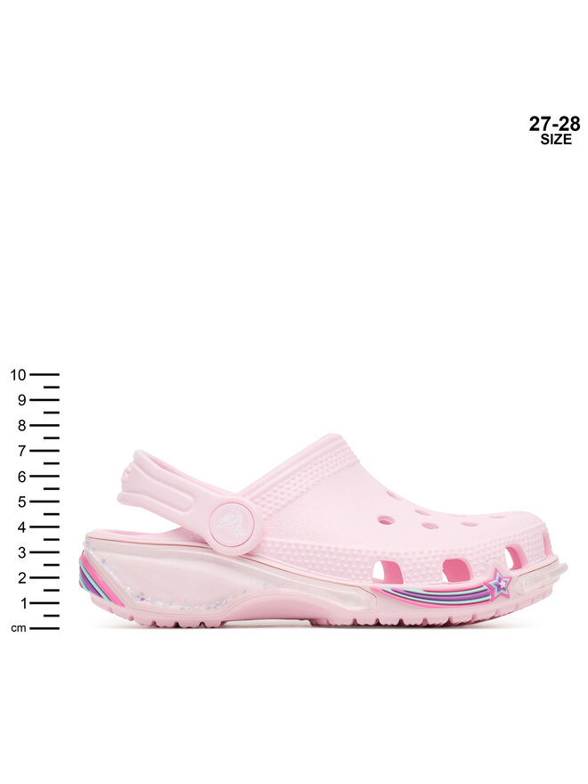 Crocs Chanclas Crocs Classic Star Sparkle Shaker Clog 211620 Rosa