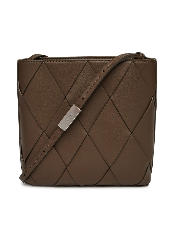 Calvin Klein Сумка Calvin Klein Ck Woven Square Crossbody K60K612991 Коричневий