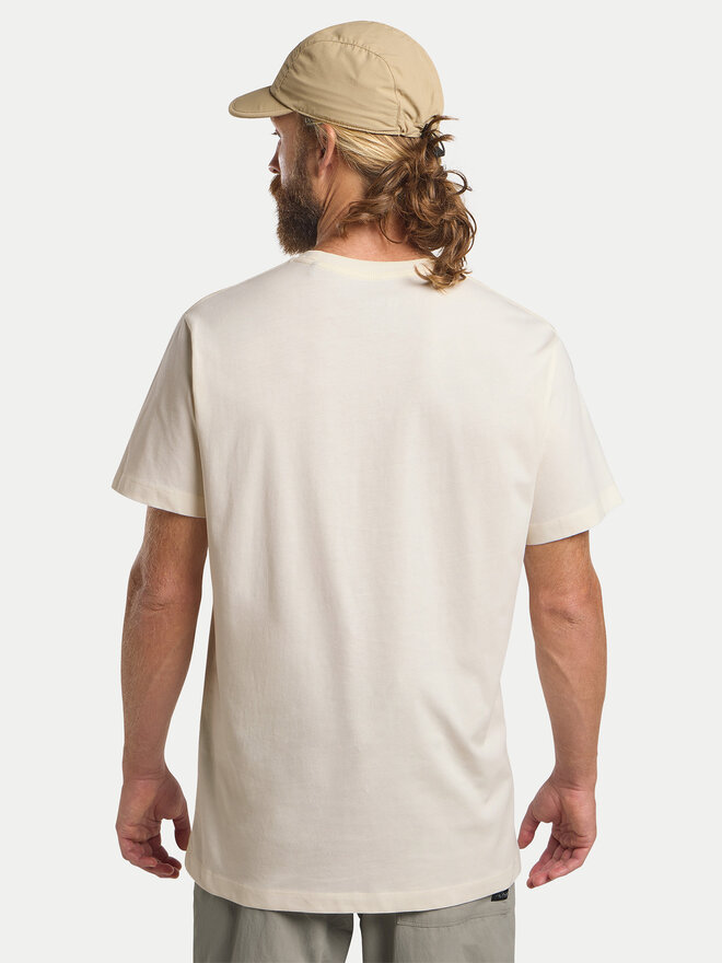 Jack Wolfskin Jack Wolfskin T-Shirt Essential 1808382 Écru Regular Fit