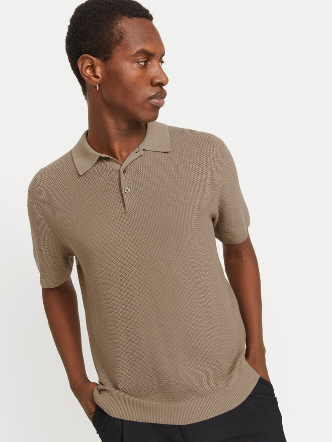 Jack&Jones Jack&Jones Poloshirt Cooper 12271483 Beige Regular Fit