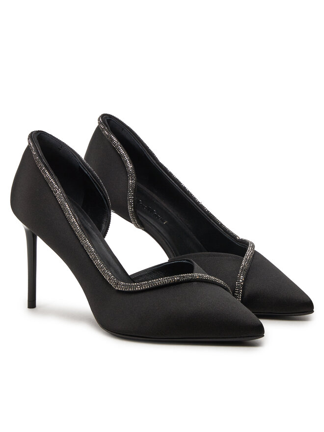 Max Mara Lodičky Max Mara Pumpcrystal80 24245263916 Černá